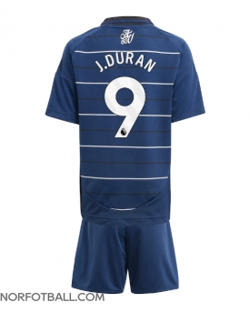 Billige Fotballdrakt Aston Villa Jhon Duran #9 Replika Tredjedraktsett Barn 2024-25 Kortermet (med bukser)